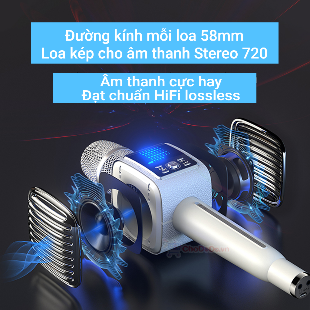 Tosing G6 - Micro Karaoke Bluetooth Đa Năng Cao Cấp - Âm Thanh Cực Hay