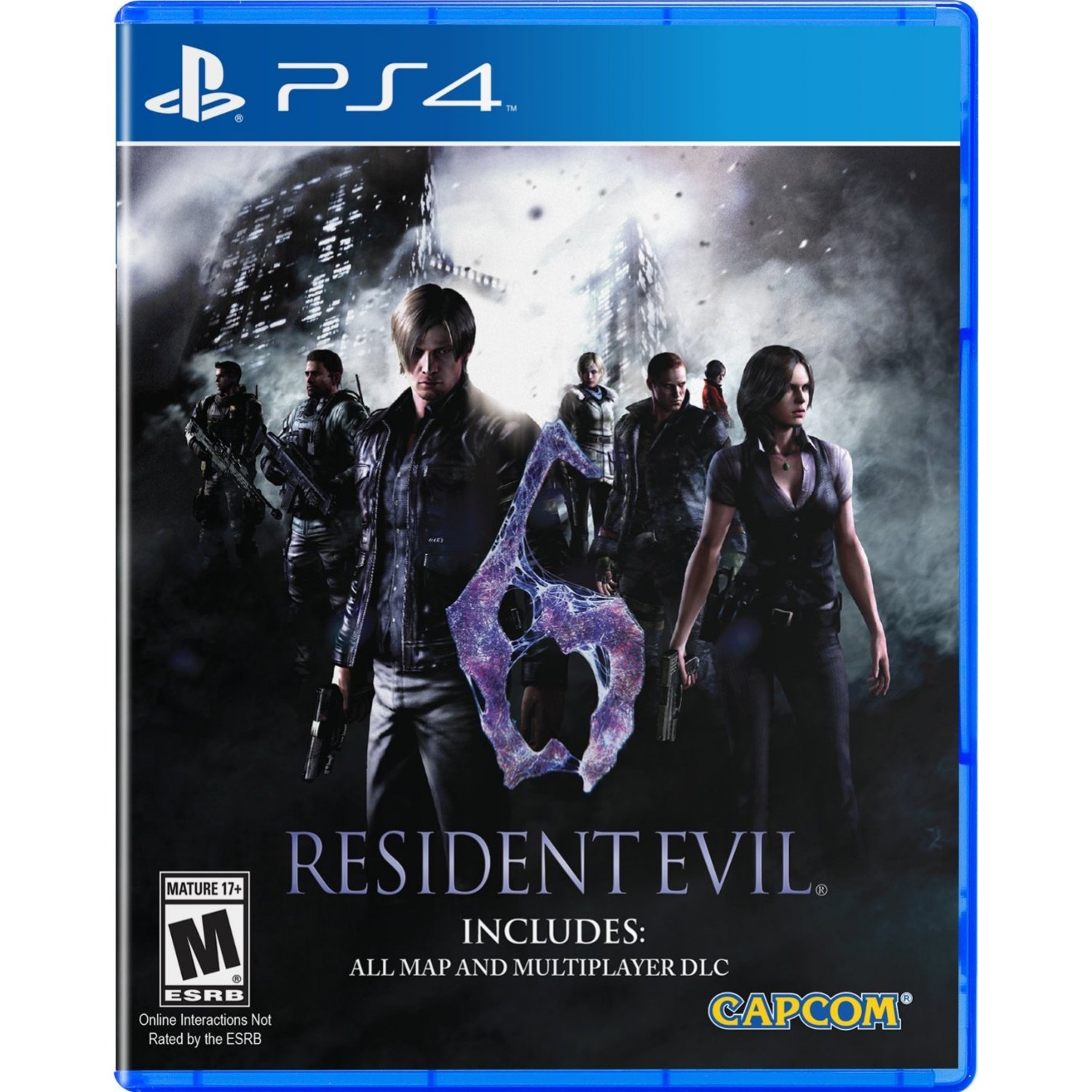 Đĩa Game PS4 - Resident Evil 6 Hệ US
