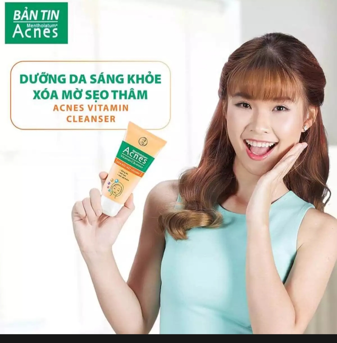 Kem rửa mặt VITAMIN ACNES VITAMIN Cleanser (100g)