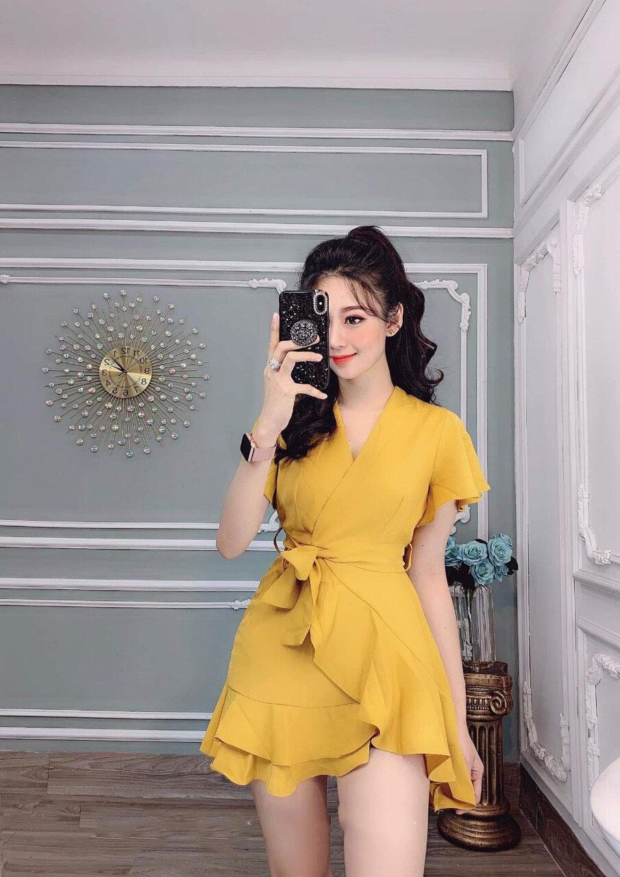 [HCM]Đầm  bèo 2 tầng thời trang nữ (Có big size)