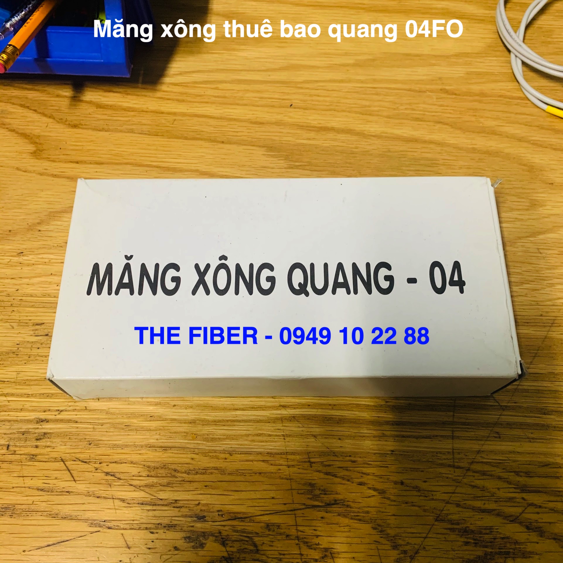 Măng xông thuê bao quang 04FO (Có gioăng cao su chống thầm nước)