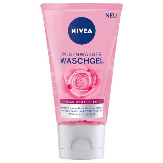 [ HÀNG ĐỨC CHÍNH HÃNG ] Sữa Rửa Mặt Nivea Hoa Hồng, 150ml