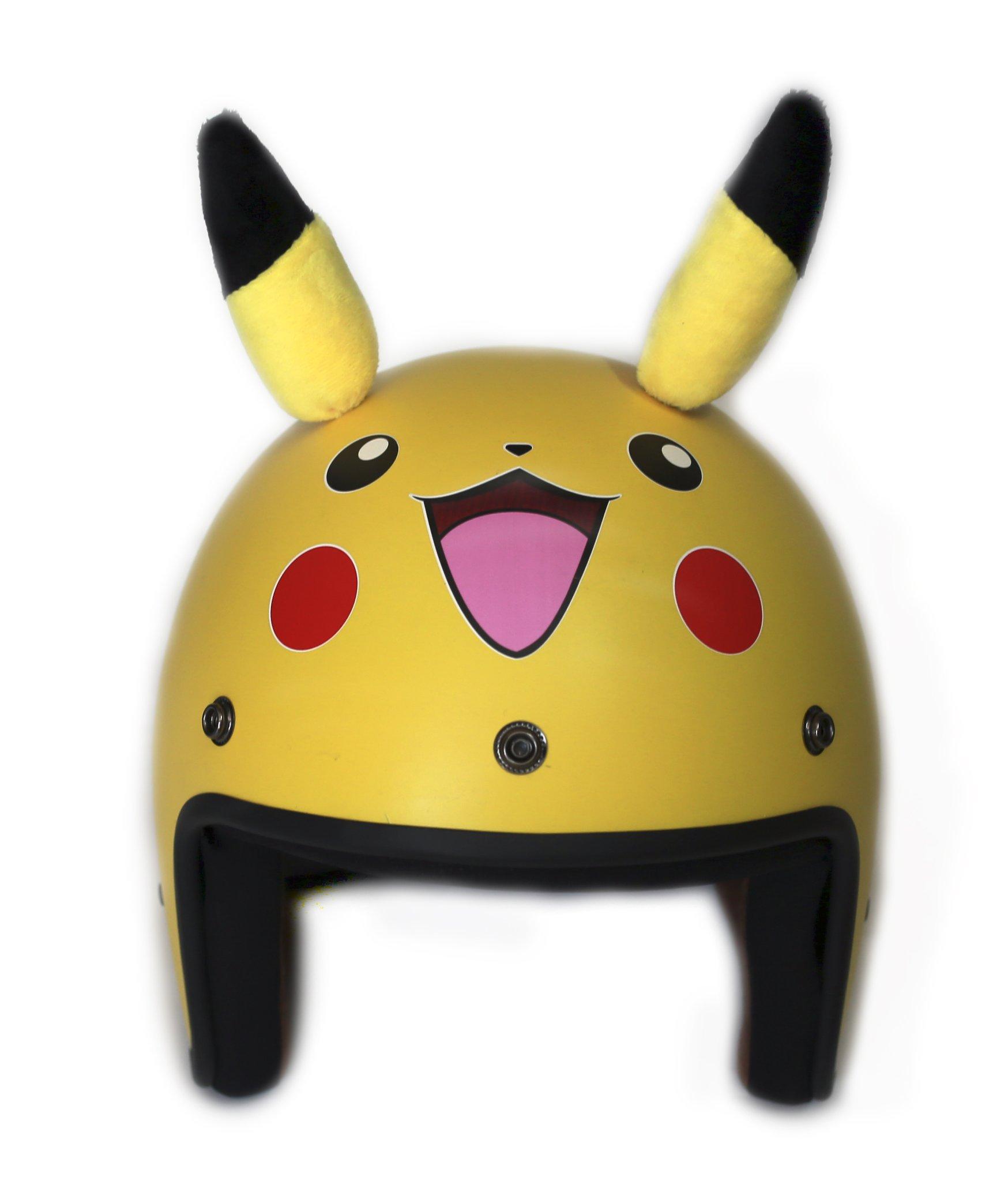 [HCM]Mũ bảo hiểm 3/4 pikachu đáng yêu