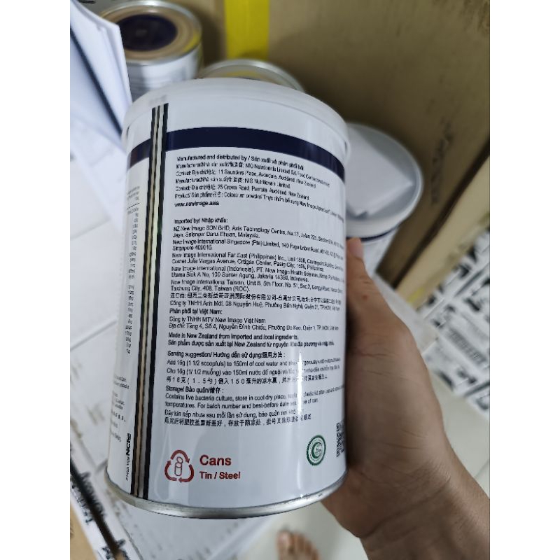 [ kèm hóa đơn 5/2027 ] Sữa non alpha lipid New Image 450g.