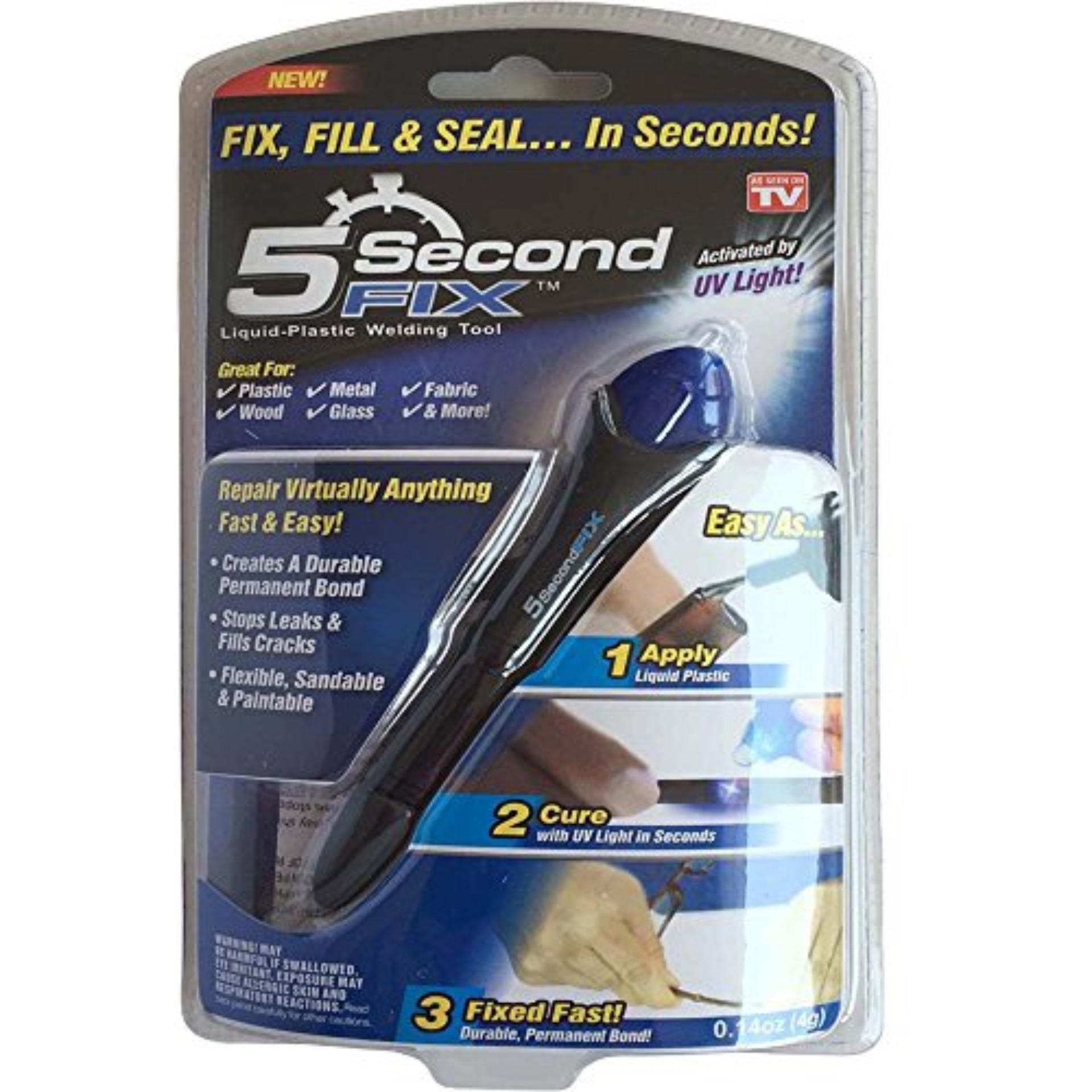 Bộ 2 keo dán đa năng 5 SECOND FIX (Đen)