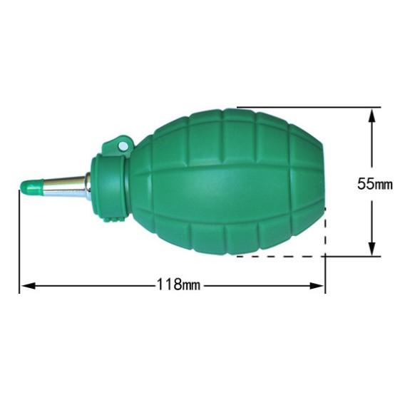 Bóng thổi bụi vệ sinh máy ảnh hình Bomber