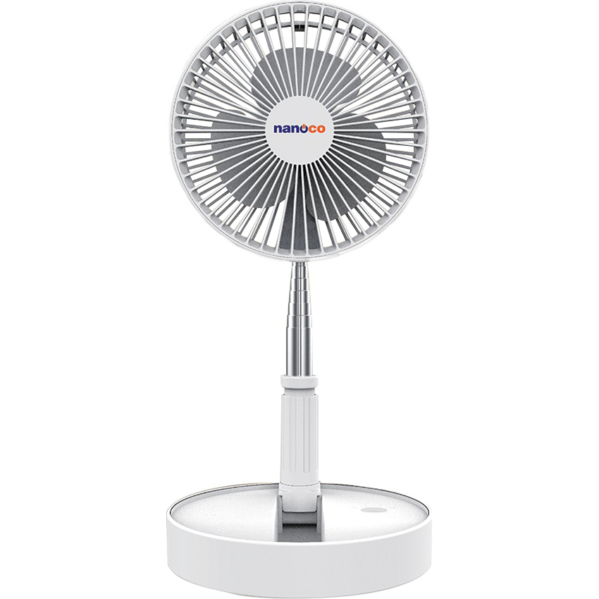 [GIAO TẠI HCM] - Quạt sạc điện Nanoco NFF1617W Trắng