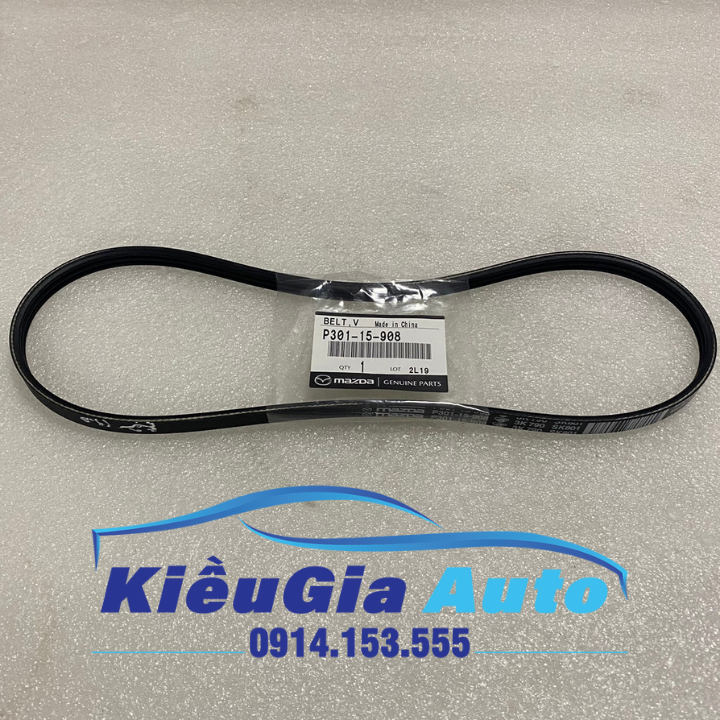 Dây curoa bơm nước Mazda 2 2014-2022