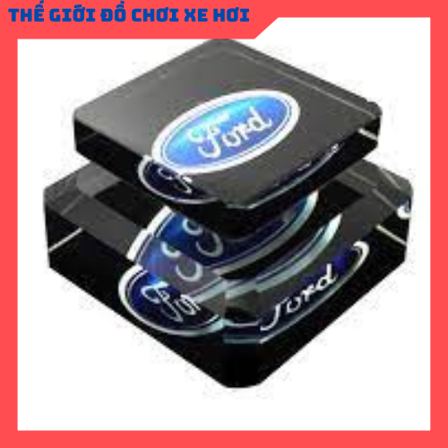 Nước hoa ô tô  pha lê logo hãng Ford