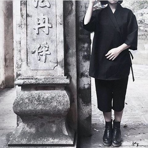 Áo Yukata Basic Unisex