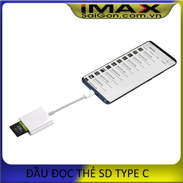 Đầu đọc thẻ Đầu đọc thẻ SD Type C cho Mac Điện thoại