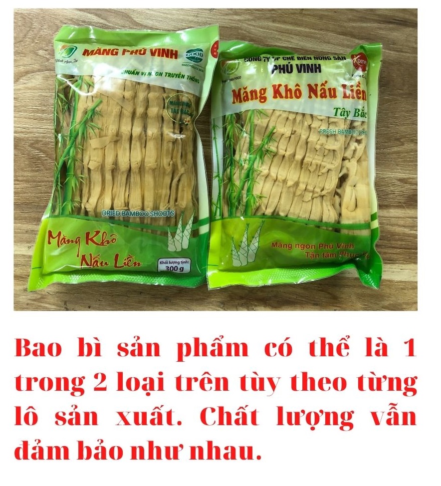 Măng khô nấu liền (300gr măng/bịch) - VT00020