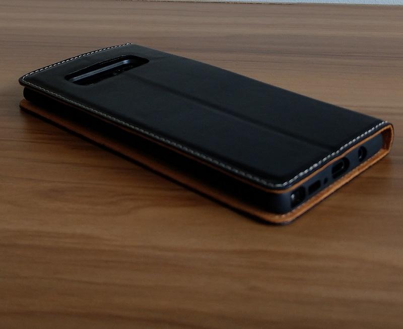 Bao Da Ionecase Samsung Galaxy Note 8 Da Bò Màu Đen