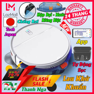 Robot Lau Sàn Hút Bụi Tự Động Làm Sạch Thông Minh - Lực Hút 4700PA thumbnail