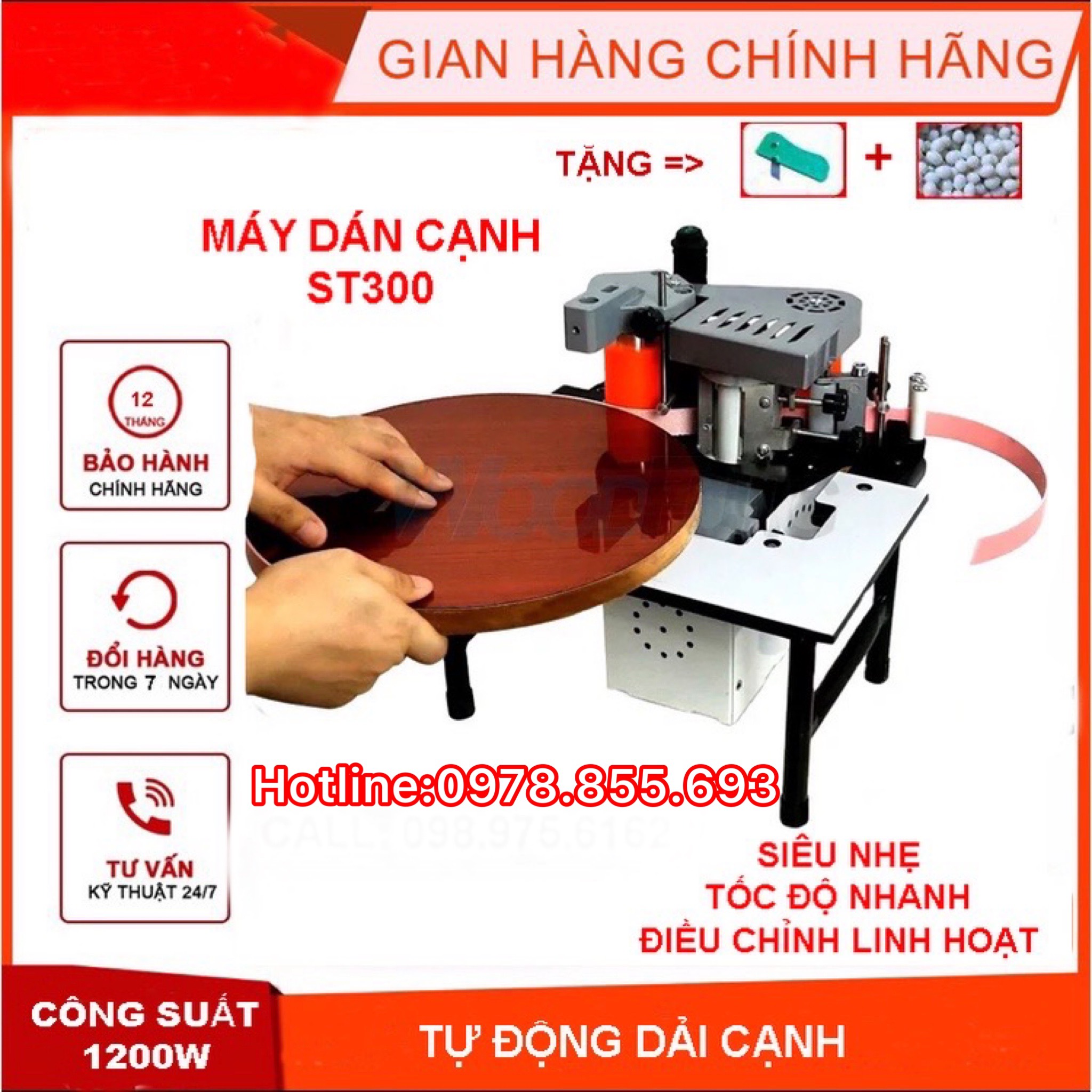 Máy dán cạnh cầm tay ST300