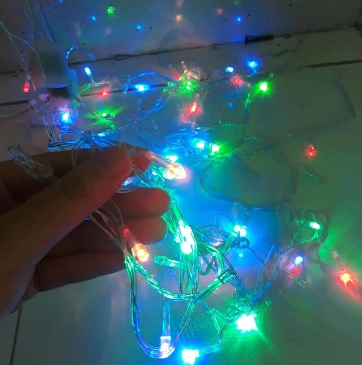 Dây Đèn Nhấp Nháy Trang Trí Nhiều Màu Dài 5M