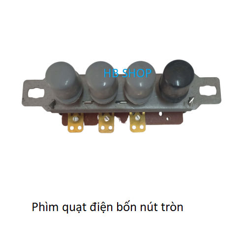 Phím quạt cây quạt bàn - Phím quạt điện 4 và 5 nút