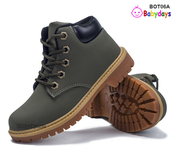 Giày boots trẻ em cổ thấp BOT06A