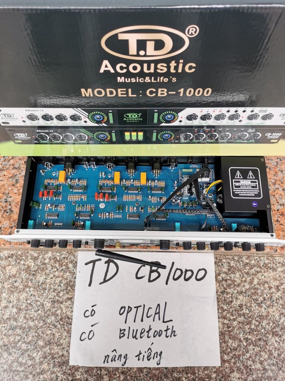 Máy nâng tiếng td acoustic cb1000 - hàng nhập khẩu