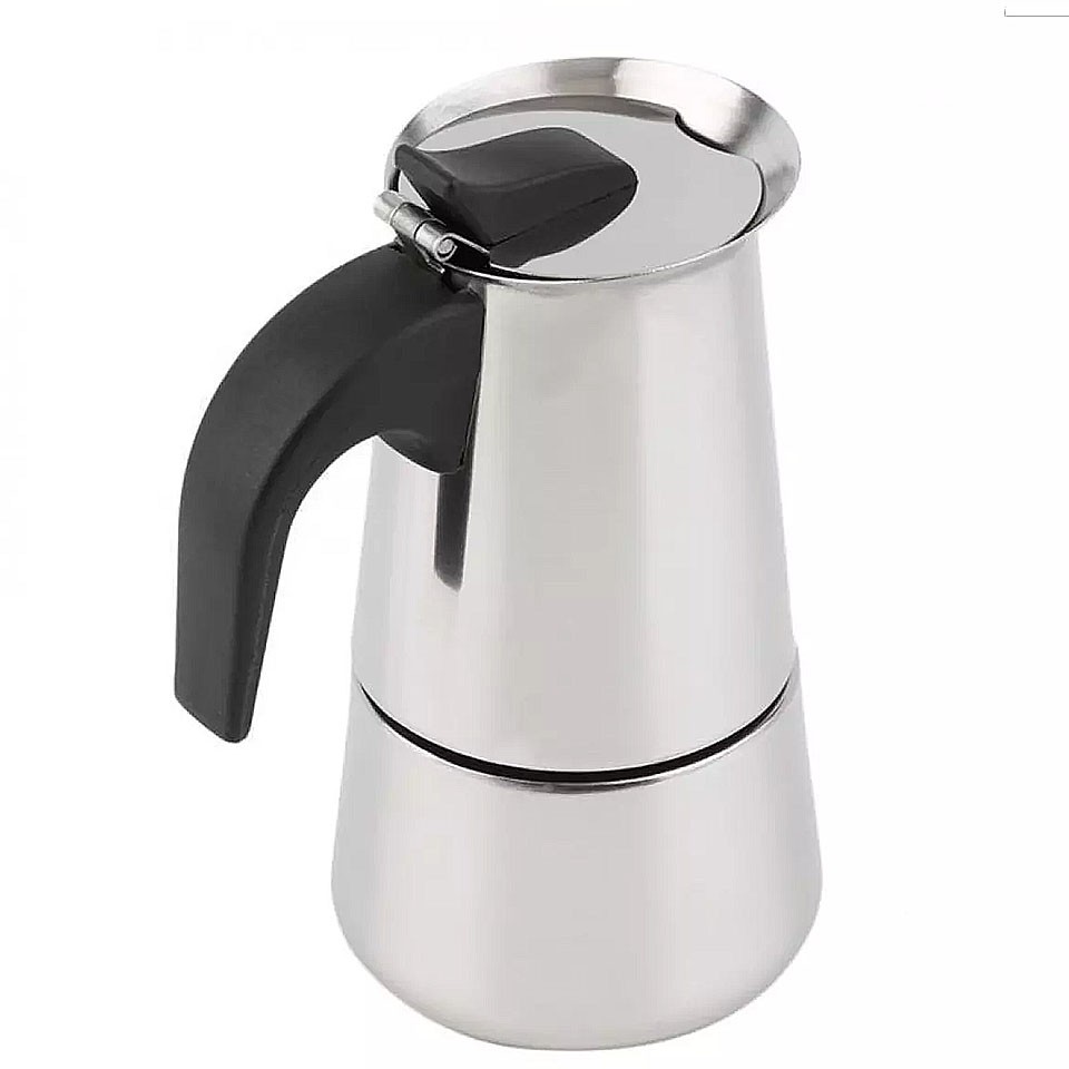 Ấm pha cà phê Moka Express Inox | 2 cup, 4 cup, 6 cup và 9 cup
