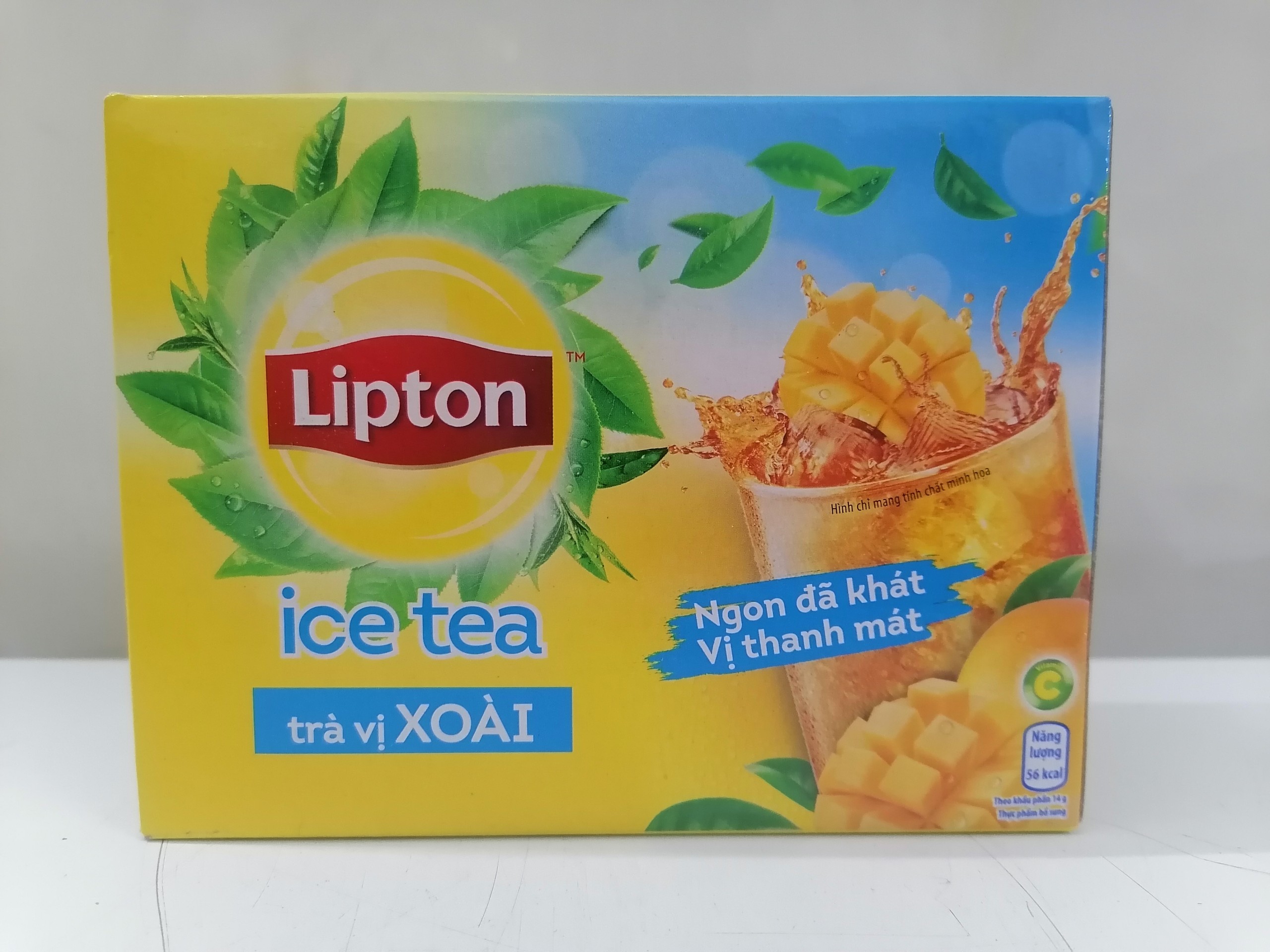 [Hộp 224g - XOÀI] TRÀ HÒA TAN VỊ XOÀI [VN] LIPTON Mango Ice Tea