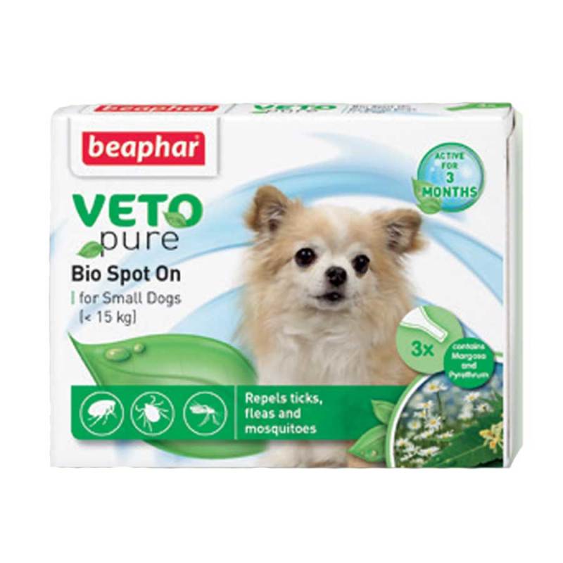Thuốc Nhỏ Gáy Cho Chó Cỡ Nhỏ Ngăn Ngừa Ve Beaphar Bio Green