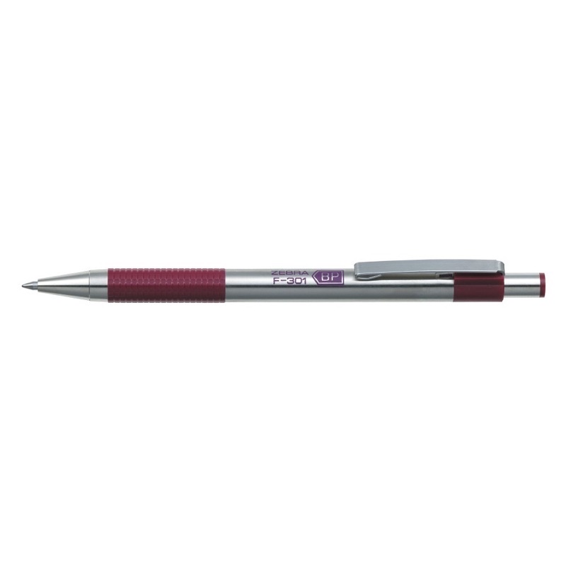 Bút bi Zebra F301 mực xanh ( chính hãng).