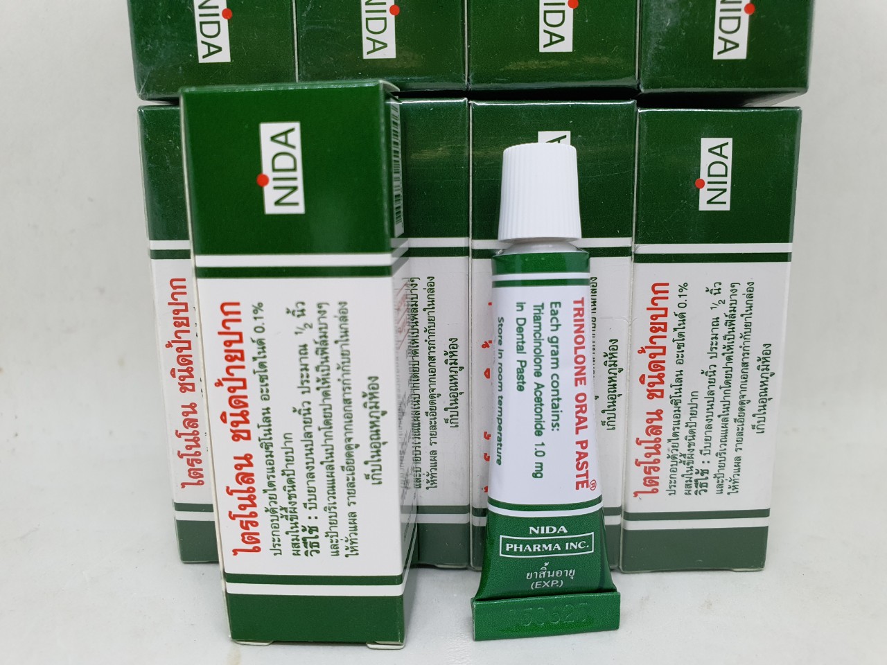 Kem Bôi Nhiệt Miệng Trinolone Oral Paste Thái Lan 5gr