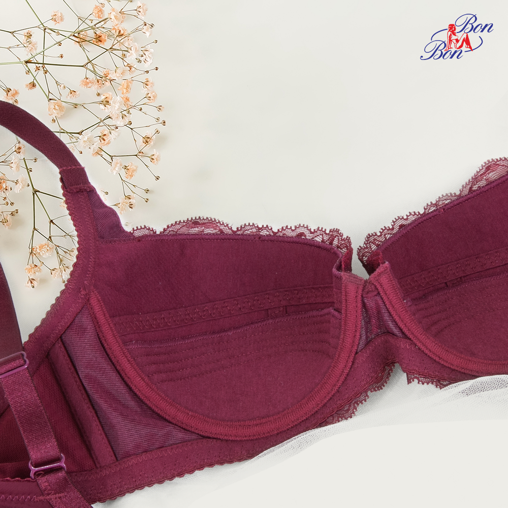Áo lót mút mỏng, cúp 3/4 Bon Bon - BV3394