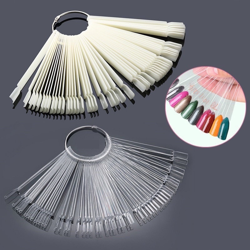 Móng que tập vẽ(màu trong)bịch 50 que