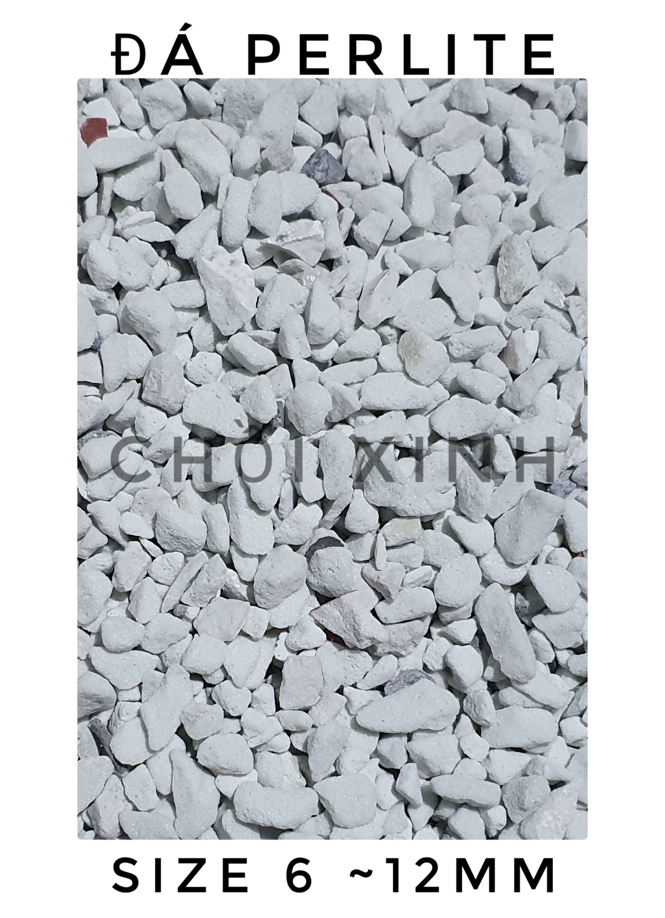 1KG Đá perlite  SIZE 6-12MM