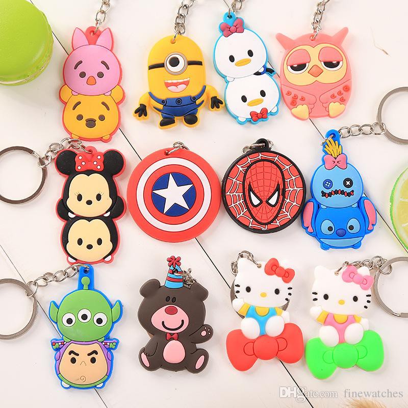 Móc khóa silicon cute nhiều hình đáng yêu