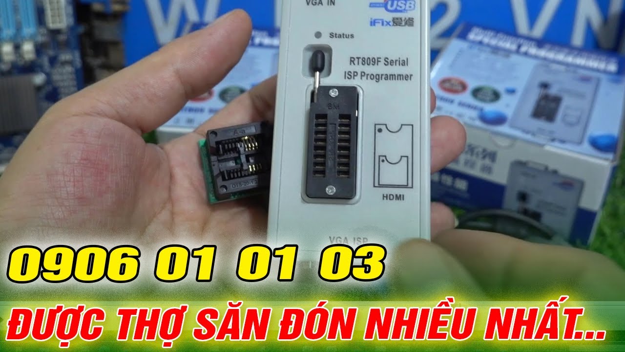 Máy chép ROM  PRO RT809F Chỉ gồm máy không