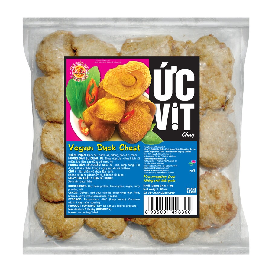 Ức Vịt Chay Âu Lạc 200g/1kg