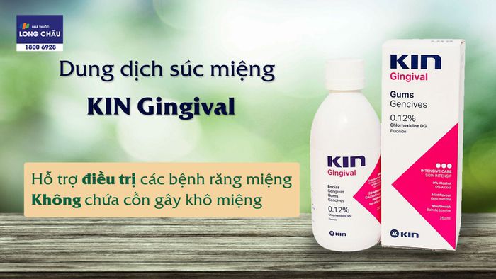 Nước súc miệng KIN Gingival chai 250ml