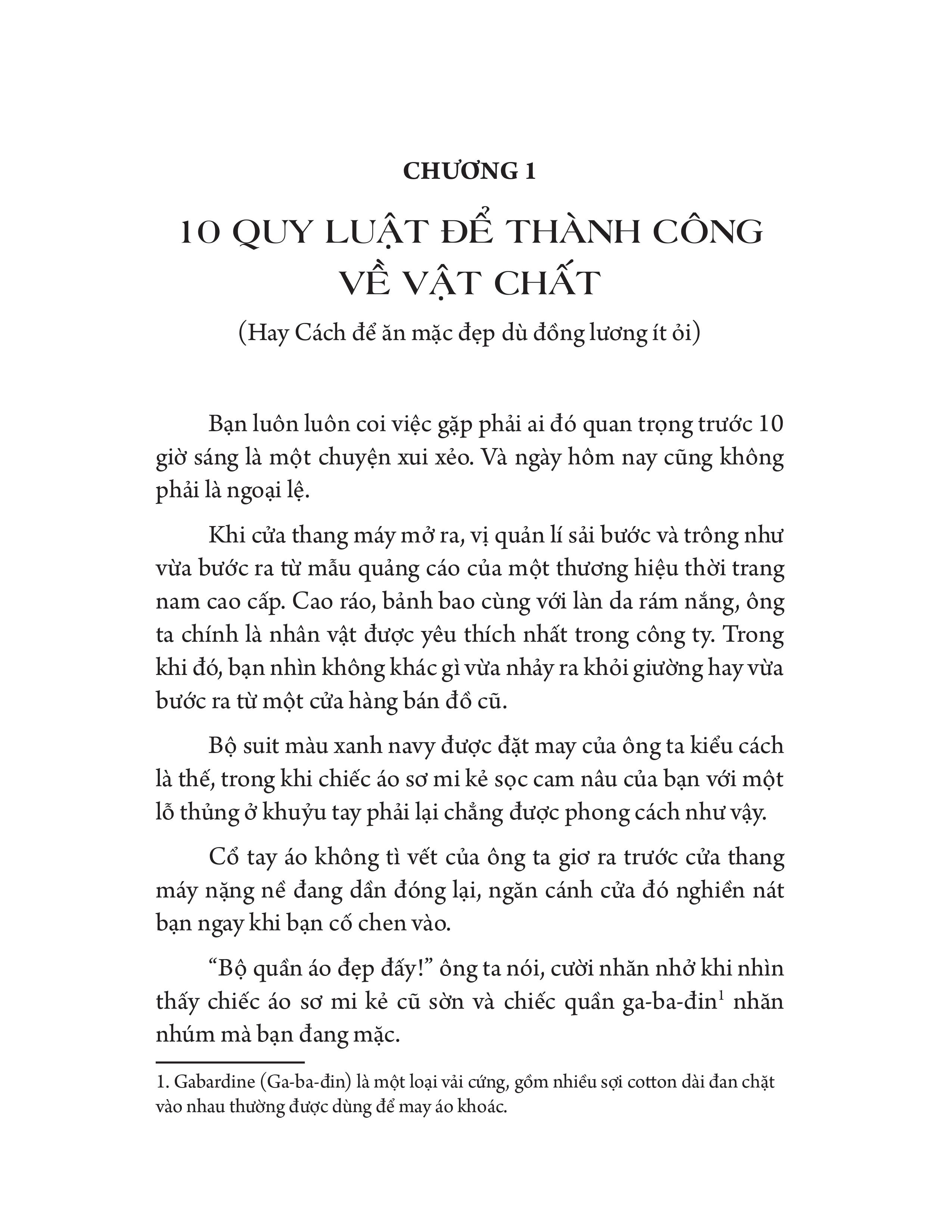 Fahasa - Sống Sang Với Chiếc Ví Mỏng