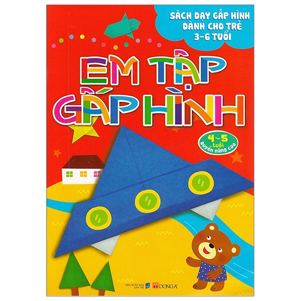 Fahasa - em tập gấp hình 4-5 tuổi - nâng cao