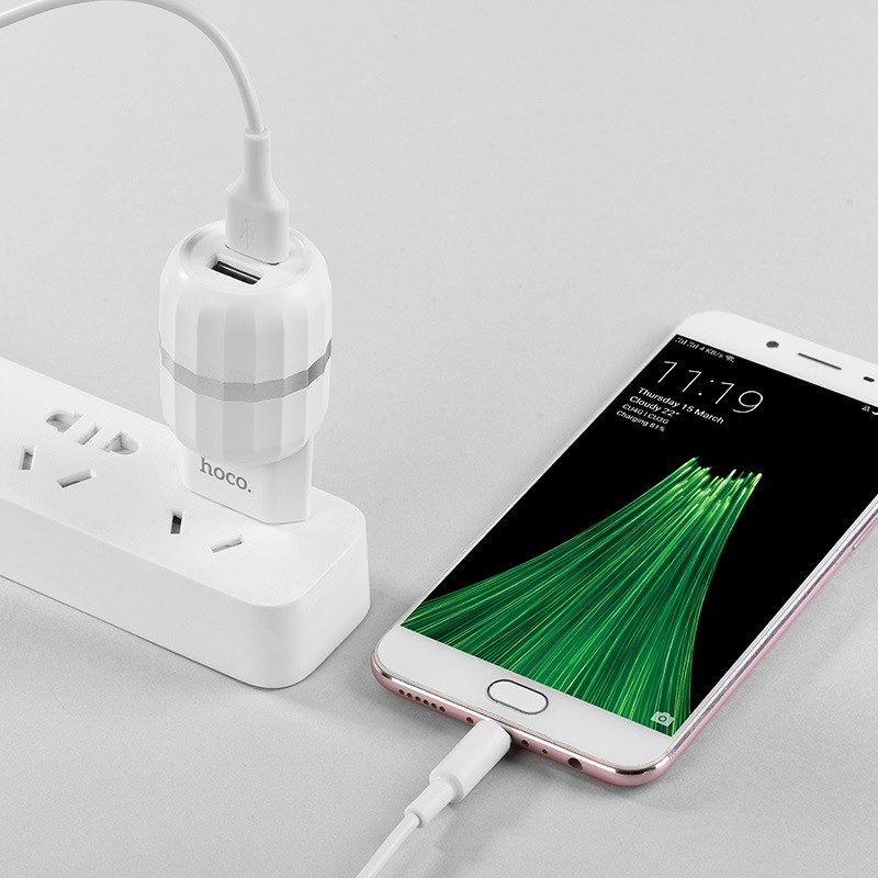 [HCM]CÓC SẠC HOCO IP dành cho IPHONE 4/5/6/7 và samsung HOCO UH102