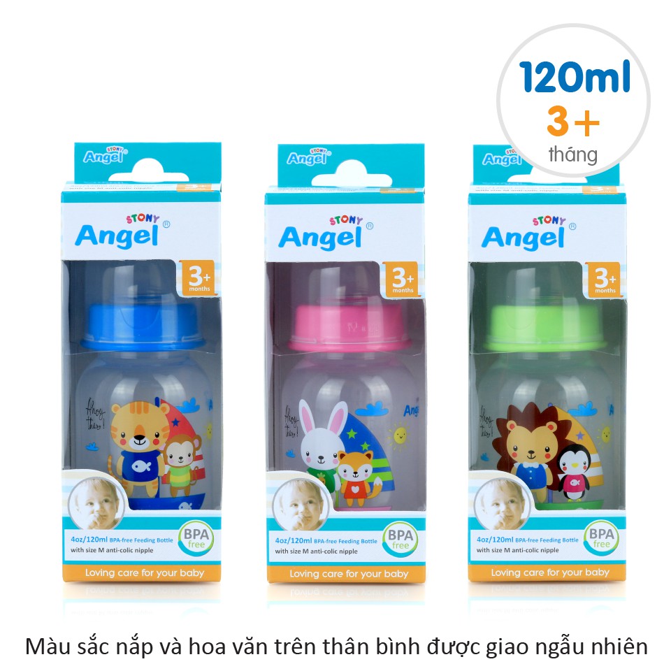 Bình sữa Angel Stony 60ml/120ml/240ml