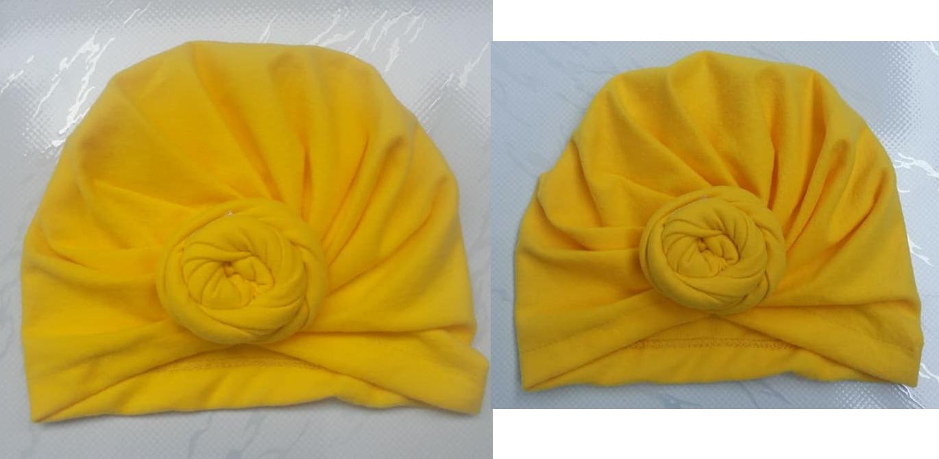 Nón turban xoắn ốc cho bé