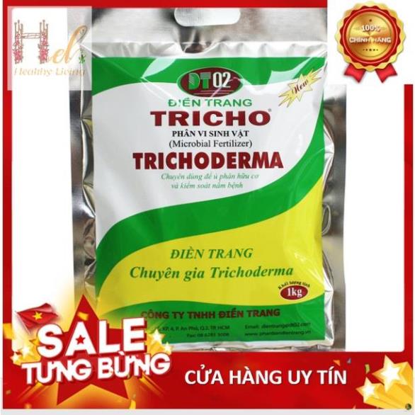 Nấm đối kháng tricho phân vi sinh vật trichoderma 1kg