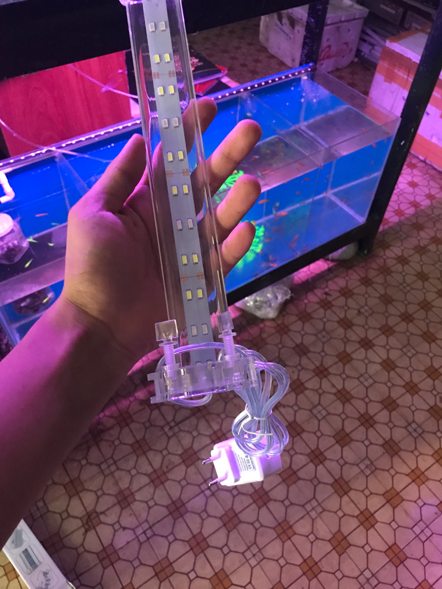 [FreeshipMAX] Đèn led hồ cá . Bể cá cảnh .đèn hồ cá 30cm