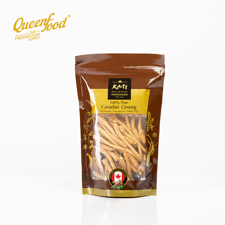 [HCM]Nhân sâm khô củ dài Canada Great Mountain 227gram
