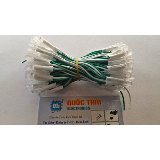 LED hàn dây 5v màu xanh lá (100 con)