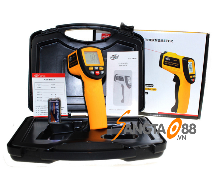Máy đo nhiệt độ từ xa GM700 BENETECH ( Dải đo -50°C ~ 700°C )