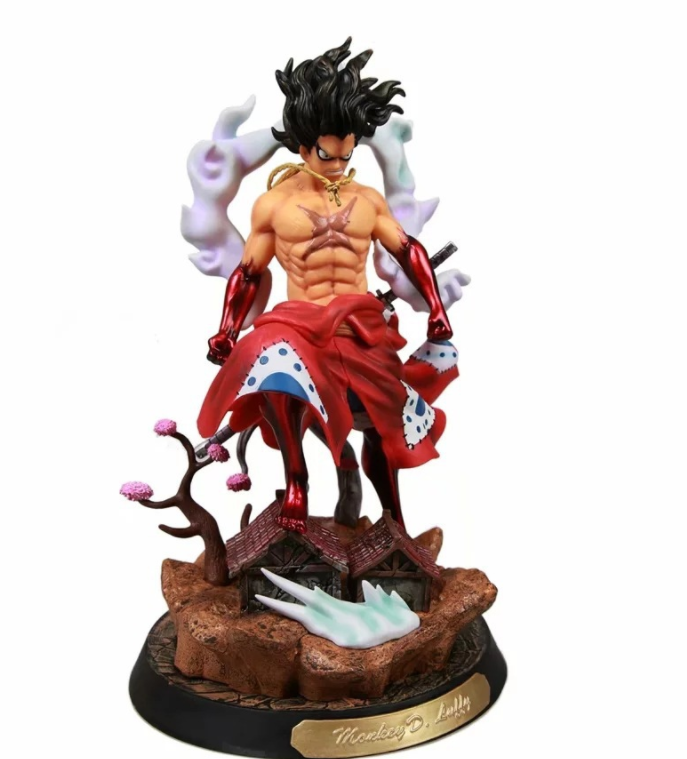 [HCM]Mô hình Figure One Piece Luffy Kimono Snake Man 37cm