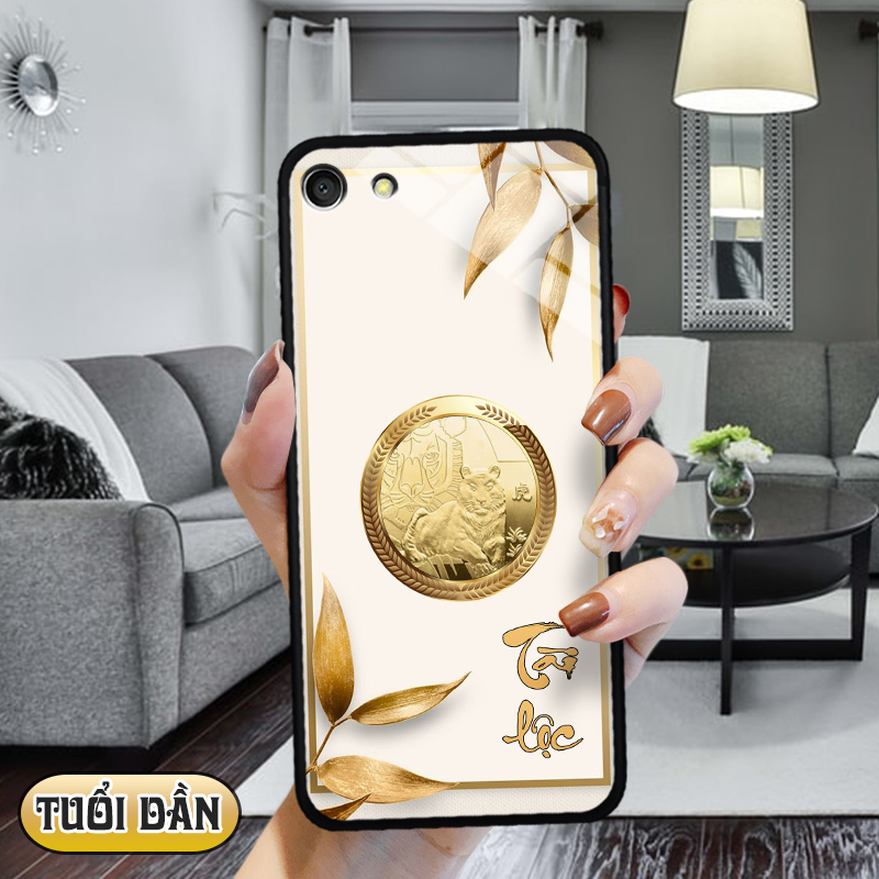 Ốp lưng kính 12 con giáp cho Oppo A59/F1S