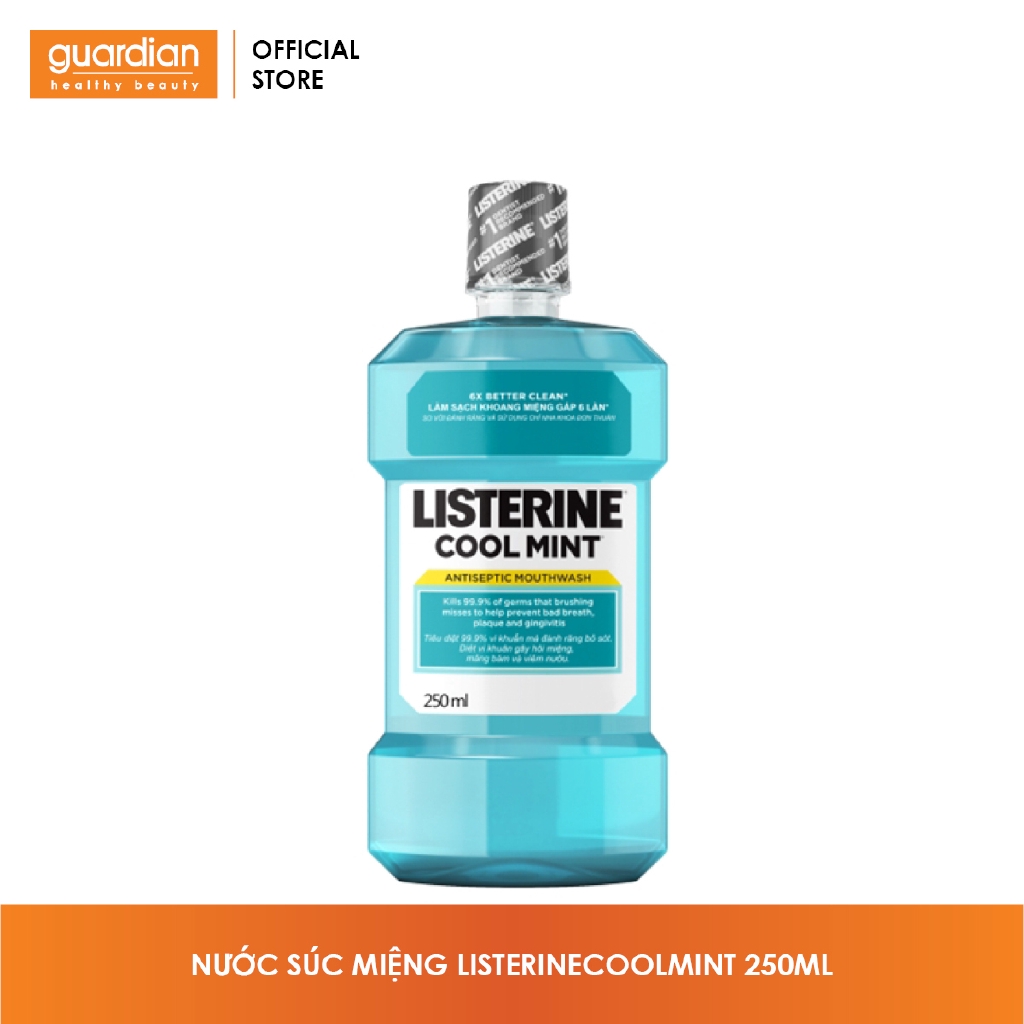 Nước Súc Miệng Bạc Hà The Mát Listerine 250Ml