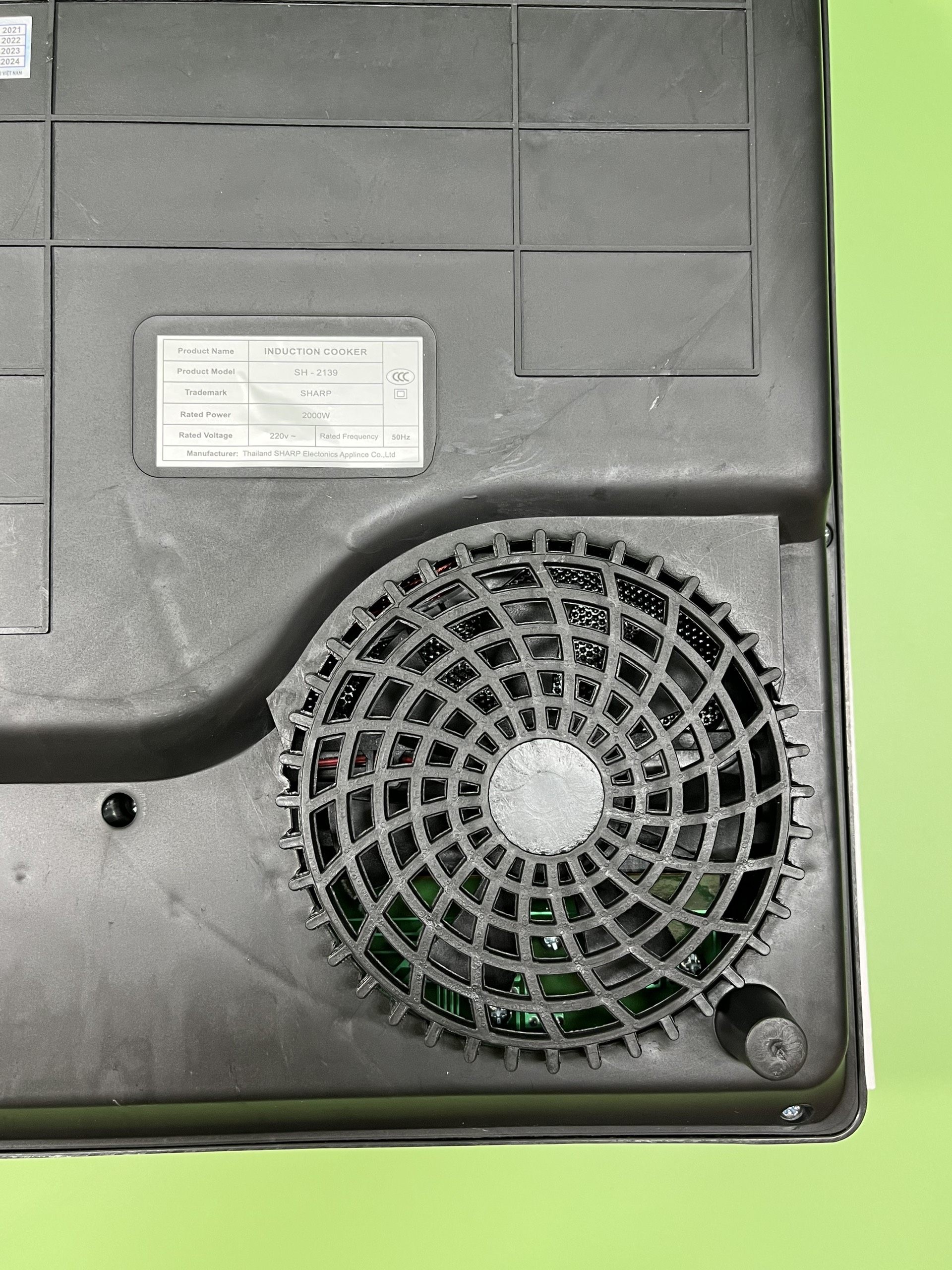 Bếp điện từ đơn sharp SH-2139-thái lan-mới 100%-công suất 2000W - mẫu mới