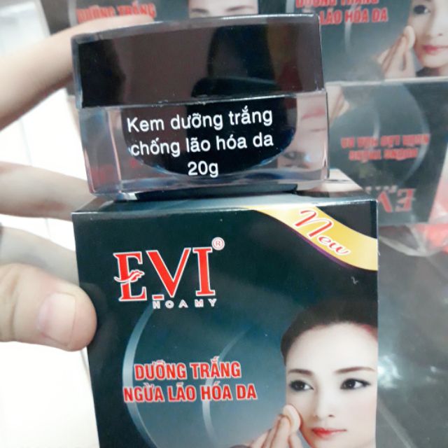 Kem Evi trắng da ngừa Lão Hoá